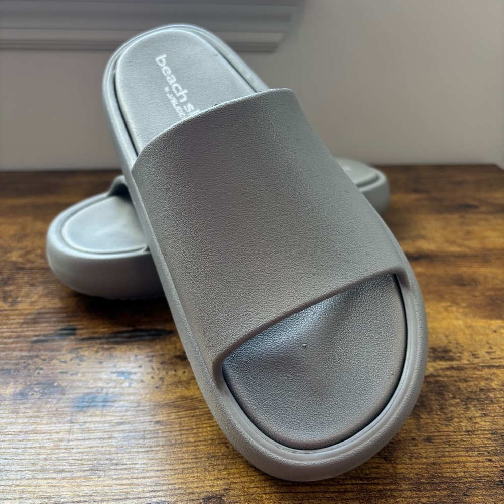J/Slides SQUISH Gray EVA Squish Open Toe Slide Women's Size 10 NEW in Box Beach - Picture 2 of 14